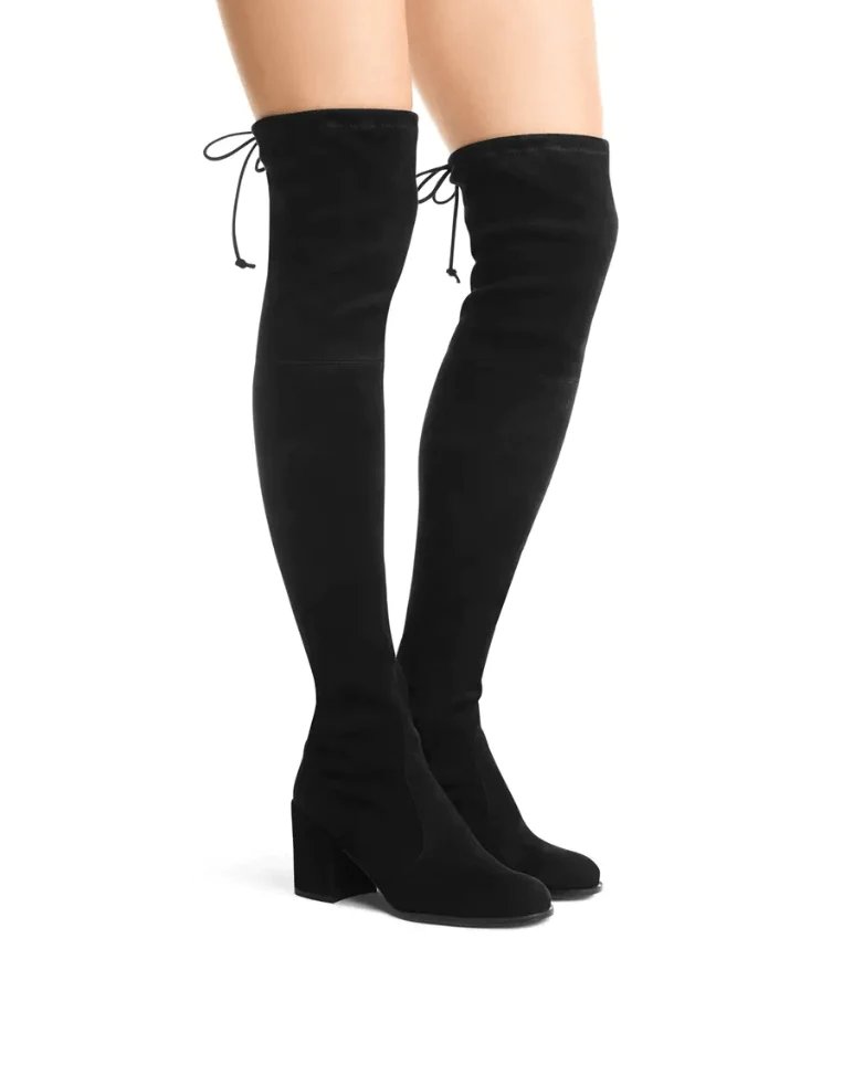 Alternative view of Stuart Weitzman Tieland Suede Over-the-Knee Boot