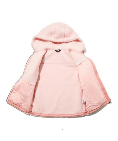 The North Face Kids Save the Earth Fleece Hoodie In Pink 20238279 2