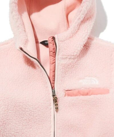 The North Face Kids Save the Earth Fleece Hoodie In Pink 20238279 6