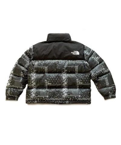 Alternative view of The North Face Nuptse Paisley Bandana Puffer Down Jacket Korea Limit