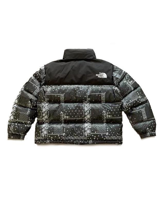 Alternative view of The North Face Nuptse Paisley Bandana Puffer Down Jacket Korea Limit