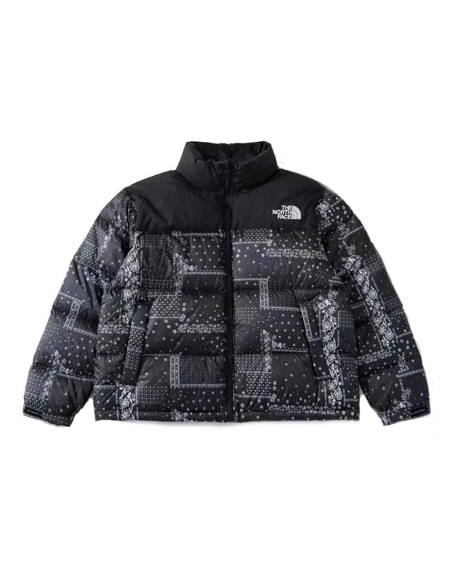 The North Face Nuptse Paisley Bandana Puffer Down Jacket Korea Limit-20246220