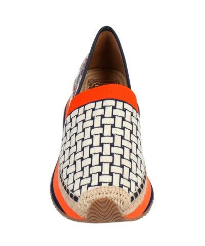 Tory Burch Animal Printed Espadrilles In Orange 20247562 2