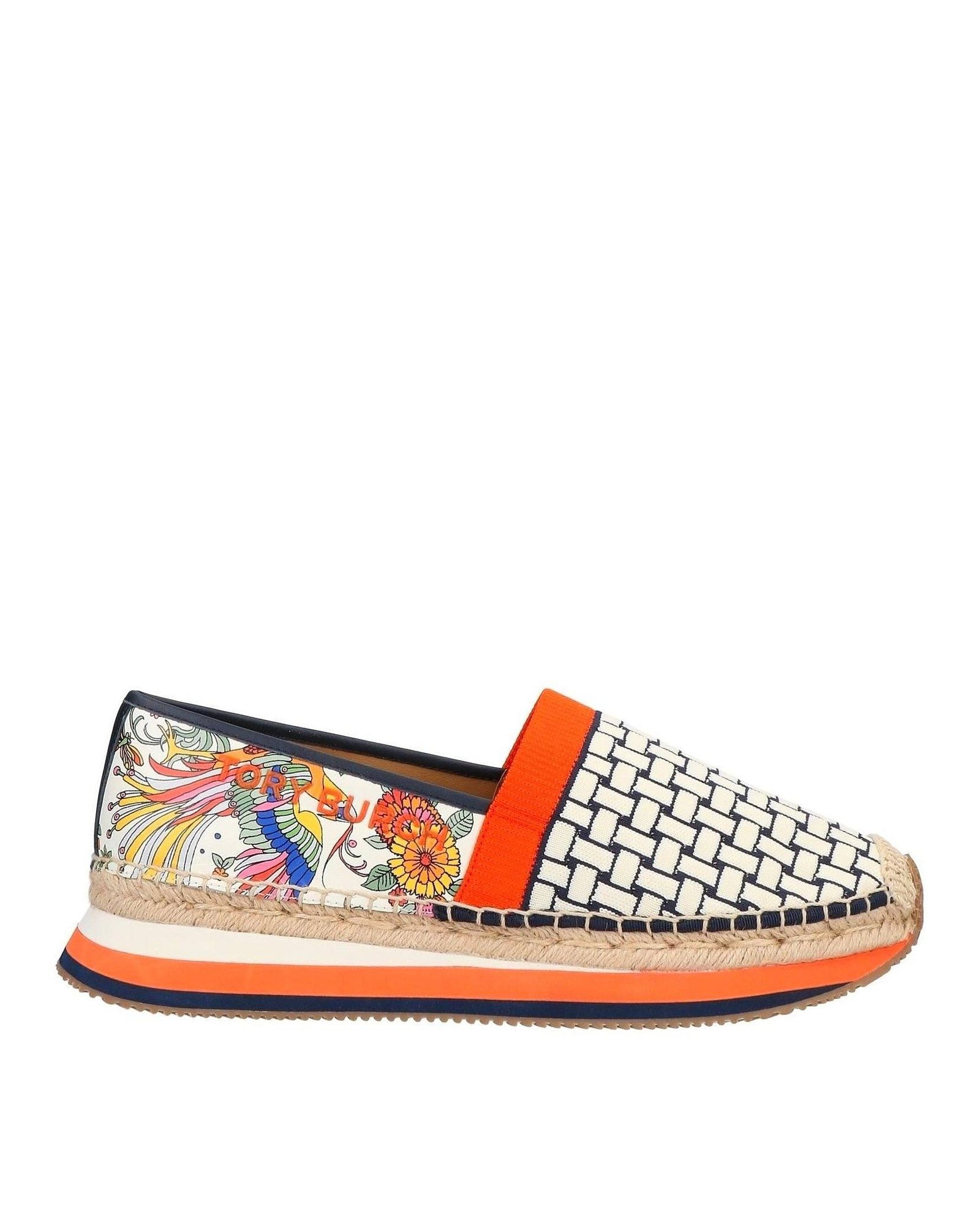 Tory Burch Animal Printed Espadrilles In Orange-20247562