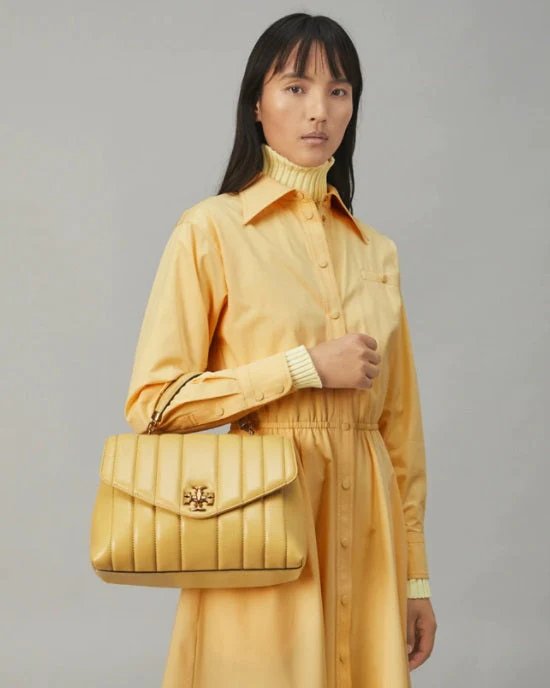 Alternative view of Tory Burch Beeswax Kira Quilted Satchel