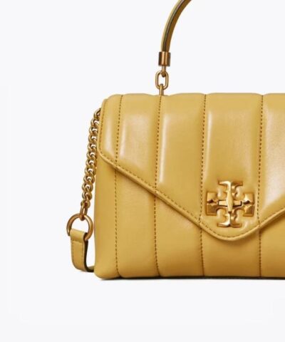 Tory Burch Beeswax Kira Quilted Small Satchel 20248649 3