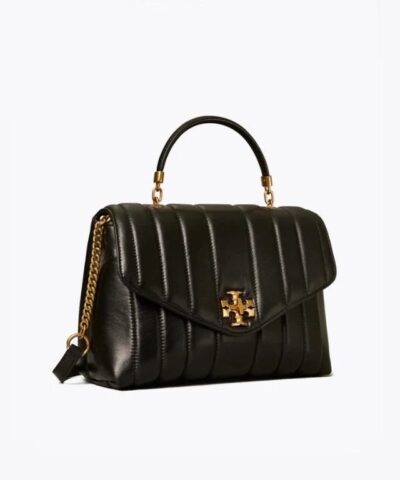 Tory Burch Black Kira Quilted Satchel 20248642 2