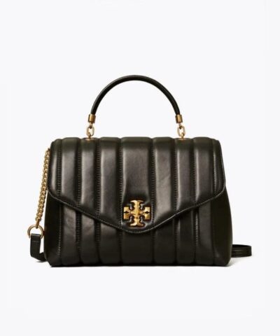 Tory Burch Black Kira Quilted Satchel-20248643