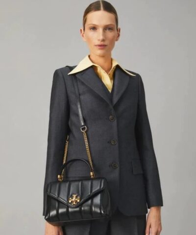 Tory Burch Black Kira Quilted Small Satchel 20248670 1