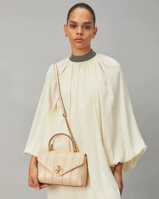 Alternative view of Tory Burch Brie Kira Quilted Small Satchel