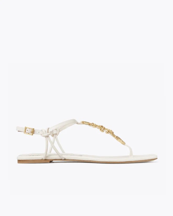Alternative view of Tory Burch Capri Fish Sandal, New Ivory