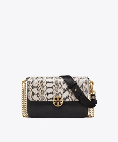 Tory Burch Chelsea Snake Embossed Crossbody Bag-20253476