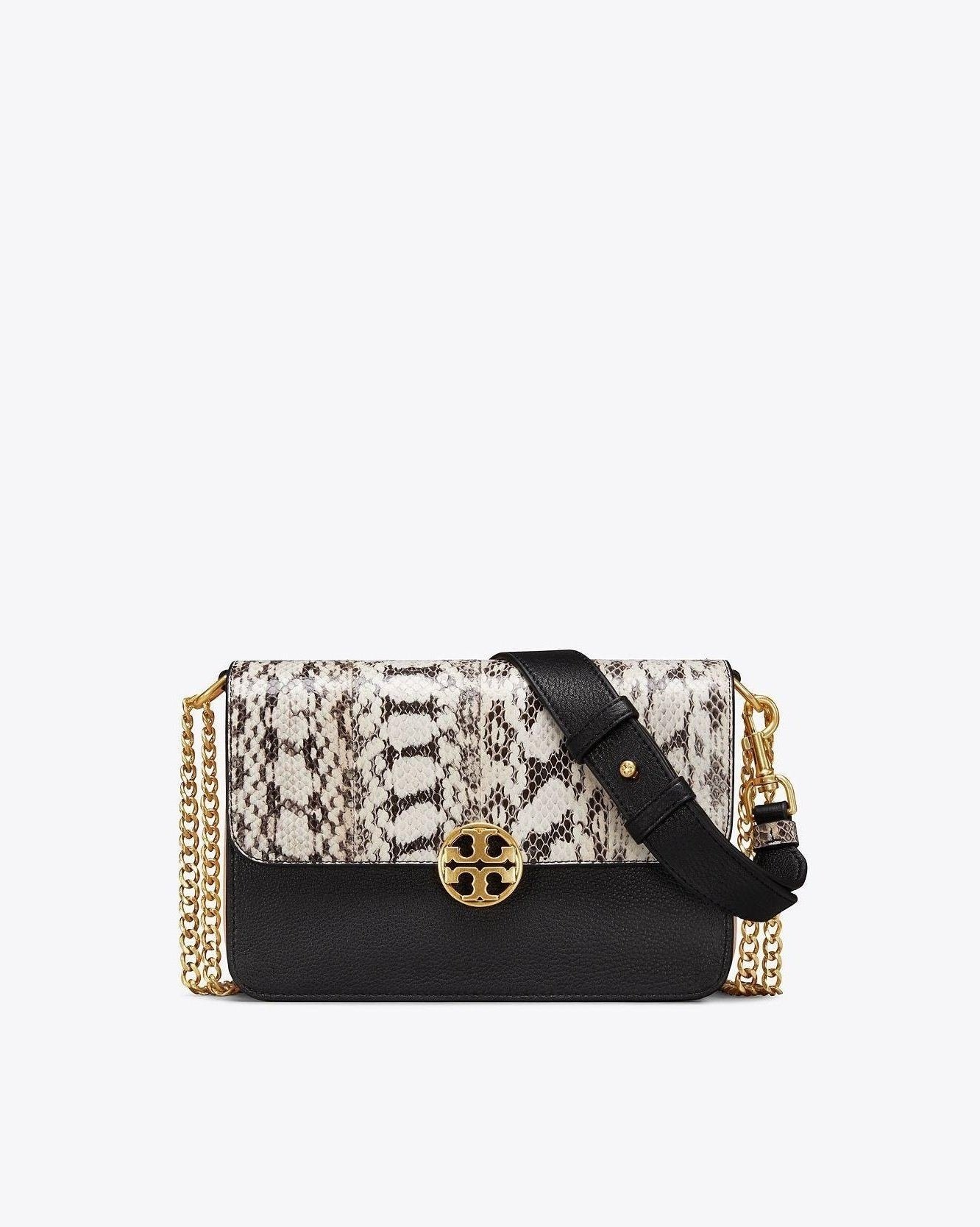Tory Burch Chelsea Snake Embossed Crossbody Bag-20253476