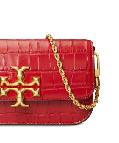 Tory Burch Eleanor Crocodile Embossed Phone Crossbody Bag 20241296 7