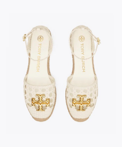 Tory Burch Eleanor Woven DOrsay Flat Espadrille 20255175 3