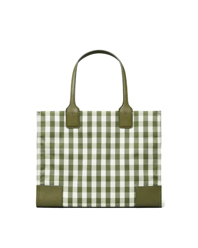 Alternative view of Tory Burch Ella Gingham Mini Tote Bag