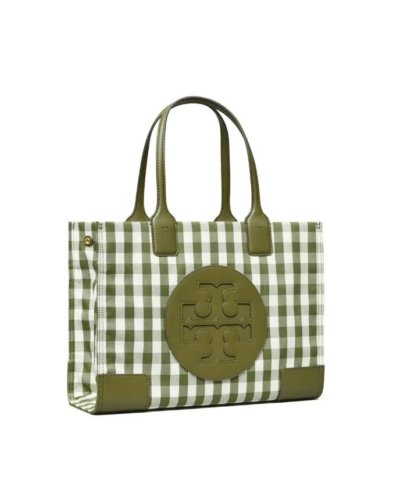 Tory Burch Ella Gingham Mini Tote Bag 20253733 2