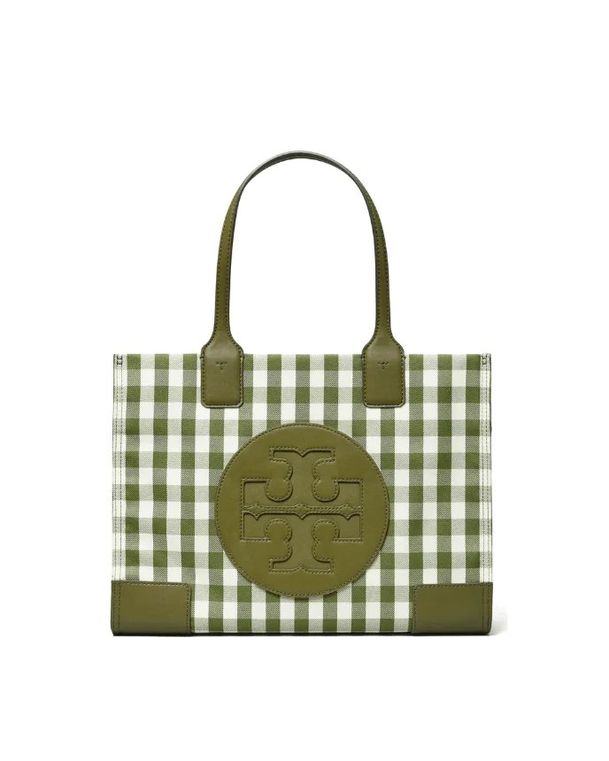 Tory Burch Ella Gingham Mini Tote Bag-20253733