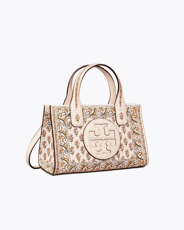 Alternative view of Tory Burch Ella Printed Leather Micro Tote Bag
