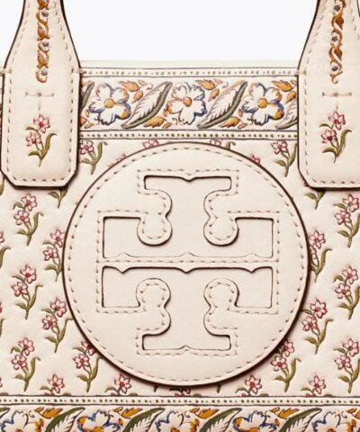 Tory Burch Ella Printed Leather Micro Tote Bag 20239090 3