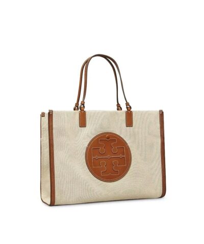 Tory Burch Ella Small Canvas Tote 20241461 2