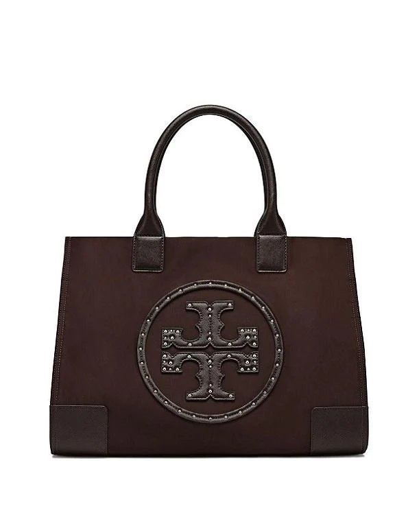 Tory Burch Ella Stud Logo Nylon Tote-20251531