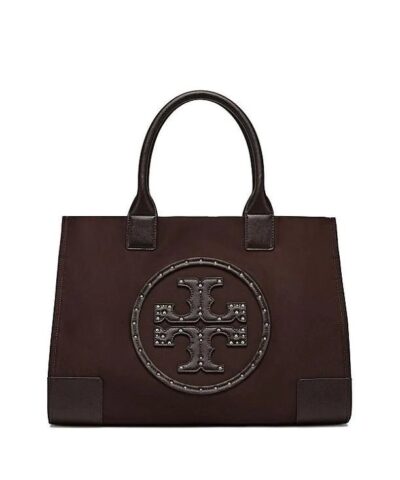 Tory Burch Ella Stud Logo Nylon Tote-20251532