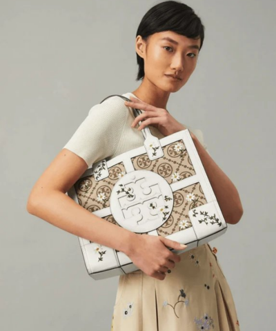 Tory Burch Ella T Monogram Embroidered Mini Tote Bag 20256941 1