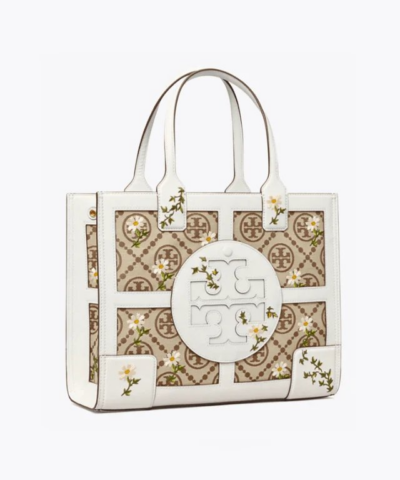Tory Burch Ella T Monogram Embroidered Mini Tote Bag 20256941 2
