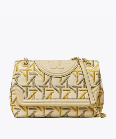 Tory Burch Fleming Soft Embroidered Convertible Shoulder Bag-20256934