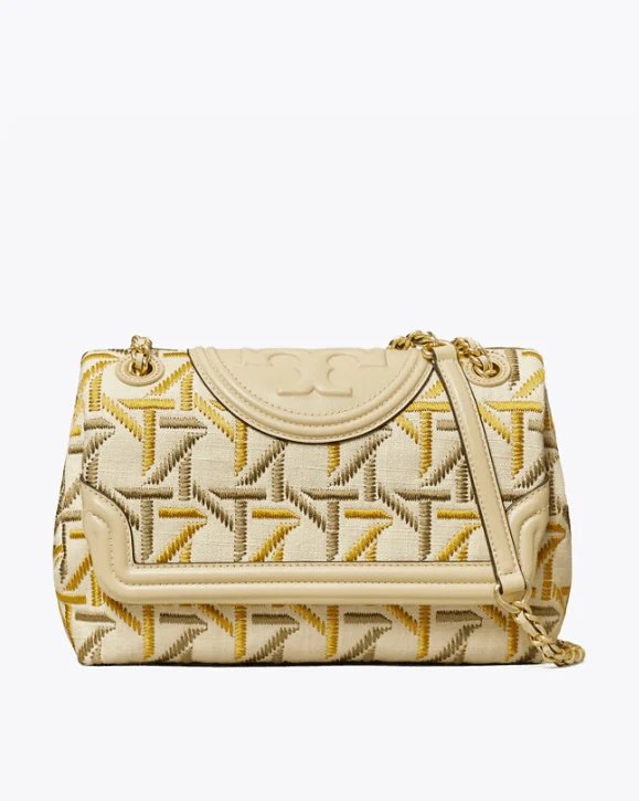 Tory Burch Fleming Soft Embroidered Convertible Shoulder Bag-20256934