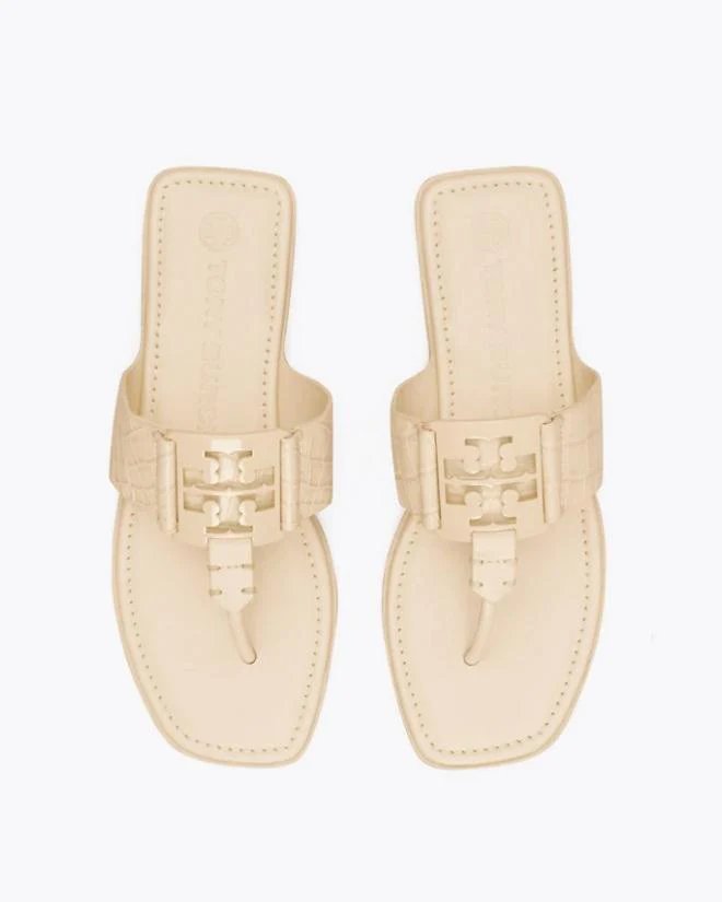 Alternative view of Tory Burch Georgia Embellished Thong Sandals