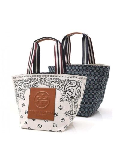 Tory Burch Gracie Reversible Printed Canvas Tote Bag 20248555 4