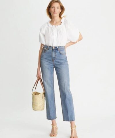 Tory Burch High Rise Straight Jean 20237730 1