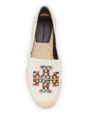 Tory Burch Ines Embellished Espadrilles 20231773 2