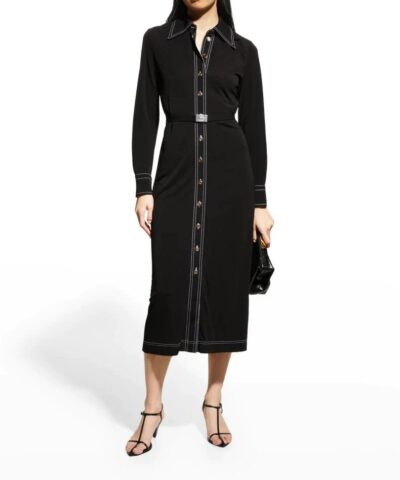 Tory Burch Jersey Knit Polo Dress 20237227 5