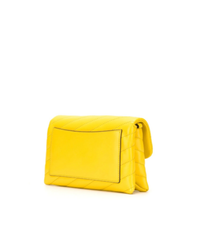 Tory Burch Kira Chevron Chain Wallet Crossbody Bag Yellow 20253682 2
