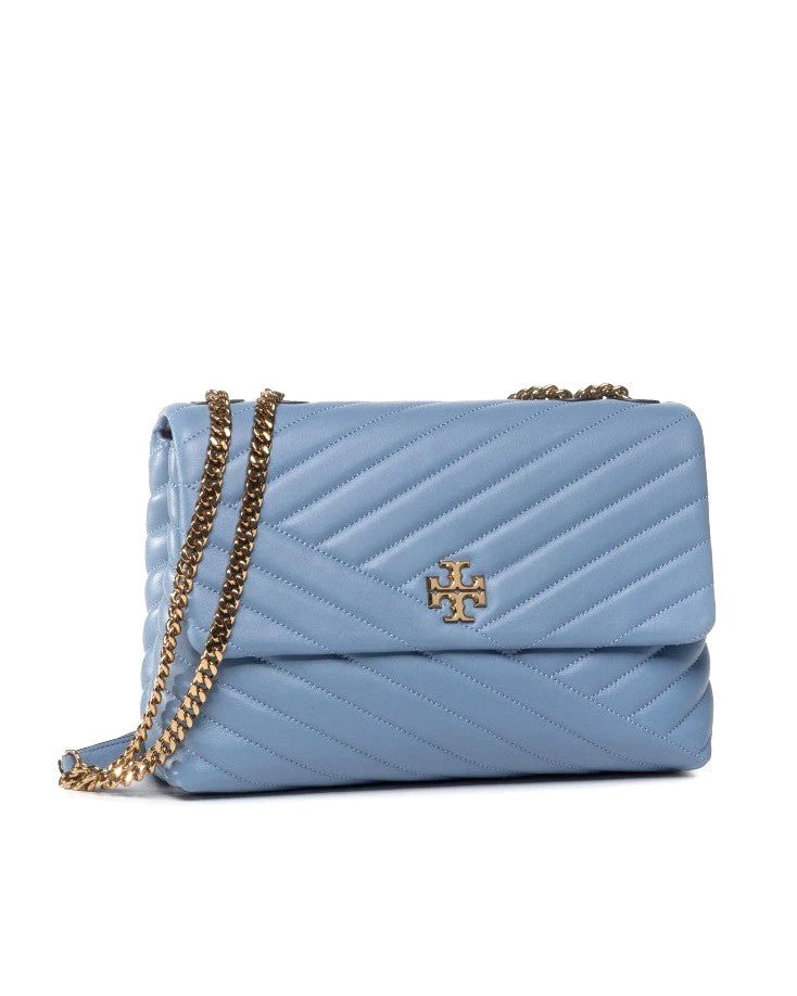 Alternative view of Tory Burch Kira Chevron Convertible Shoulder Bag, Bluewood