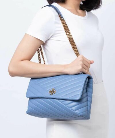 Tory Burch Kira Chevron Convertible Shoulder Bag Bluewood 20253438 3