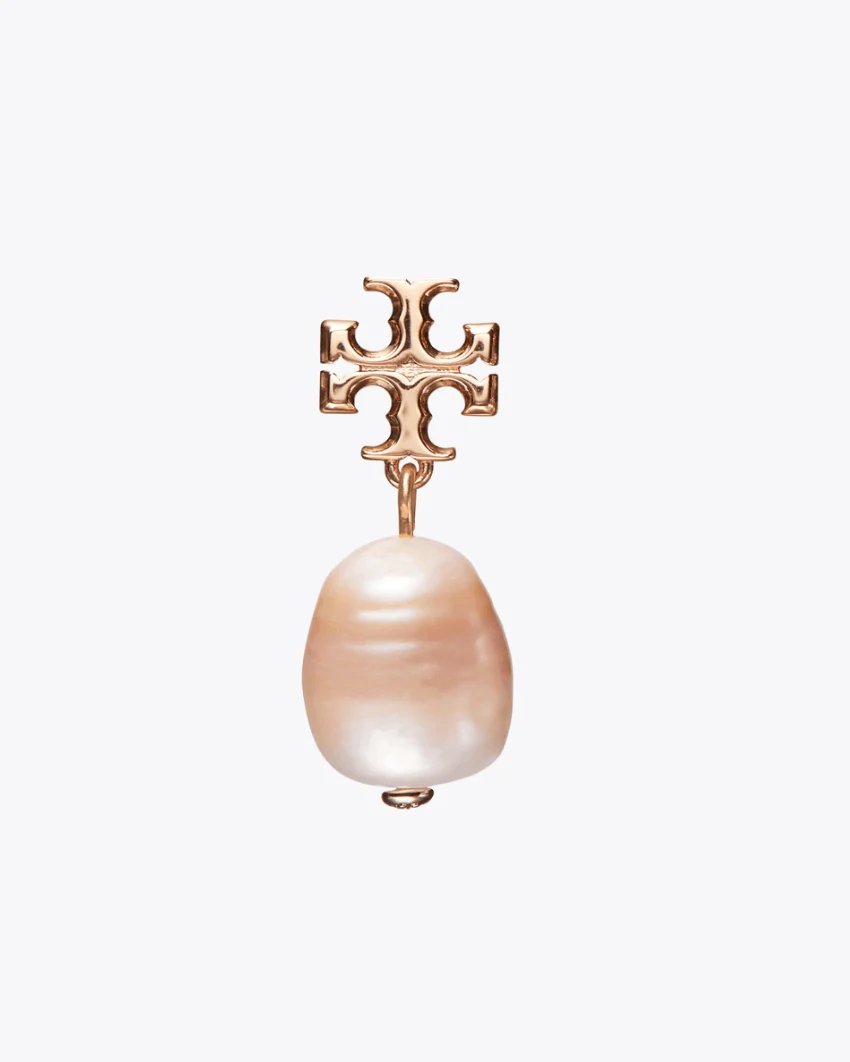Alternative view of Tory Burch Kira Pearl Drop Earring