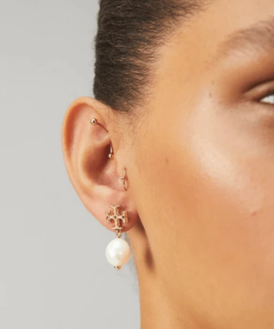 Tory Burch Kira Pearl Drop Earring 20255152 2