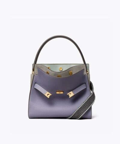 Tory Burch Lee Radziwill Pebbled Small Double Bag-20237795