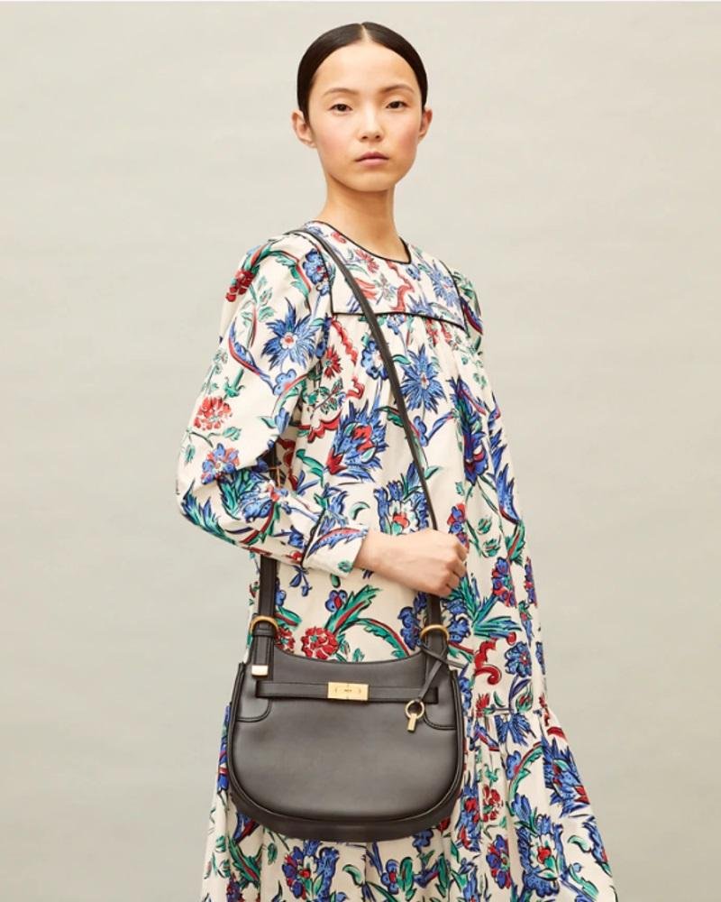 Alternative view of Tory Burch Lee Radziwill Saddlebag