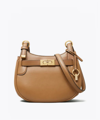 Alternative view of Tory Burch Lee Radziwill Small Saddlebag