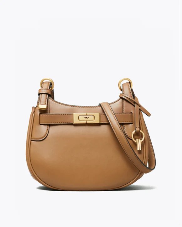 Alternative view of Tory Burch Lee Radziwill Small Saddlebag
