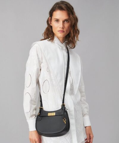 Tory Burch Lee Radziwill Small Saddlebag - Image 5