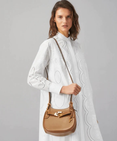 Tory Burch Lee Radziwill Small Saddlebag - Image 9