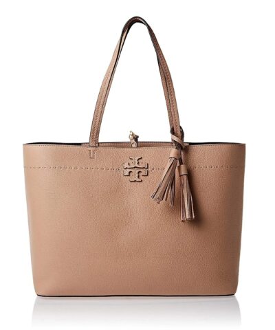 Tory Burch McGraw Leather Tote, Baguette-20256997