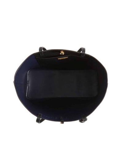 Tory Burch McGraw Leather Tote, Black - Image 3