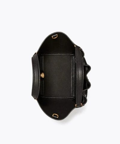 Tory Burch Mcgraw Dragonfly Mini Leather Satchel In Black 20242300 4